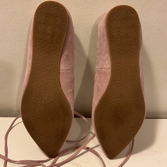 Flat dress shoes, lace up leg size 7 - Picture 3 of 7